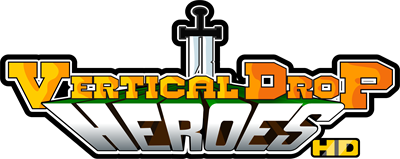 Vertical Drop Heroes HD - Clear Logo Image