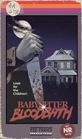 Babysitter Bloodbath - Box - Front Image