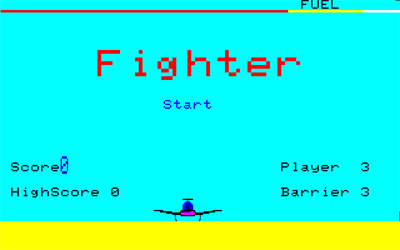 Space Fighter - Screenshot - Game Title Image