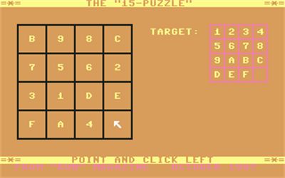 The 15-Puzzle - Screenshot - Gameplay Image