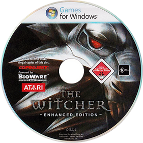 The Witcher: Enhanced Edition - Disc Image