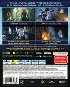 Rise of the Tomb Raider: 20 Year Celebration - Box - Back Image