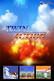 Twin Action - Advertisement Flyer - Front Image