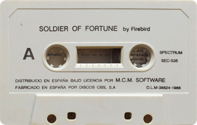Soldier of Fortune - Cart - Front Image