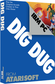 Dig Dug - Box - 3D Image