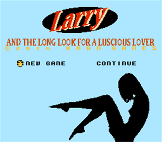 Larry and the Long Look for a Luscious Lover - Screenshot - Game Title Image