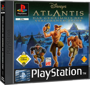 Disney's Atlantis: The Lost Empire - Box - 3D Image