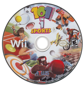 101-in-1 Sports Party Megamix - Disc Image