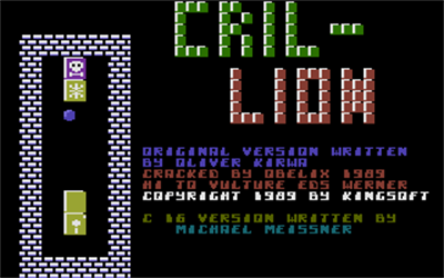 Crillion - Screenshot - Game Title Image