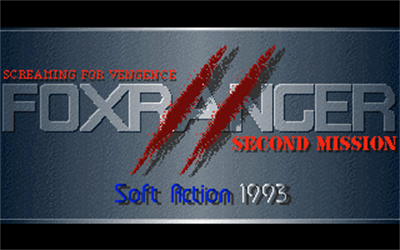 Fox Ranger II: Second Mission - Screenshot - Game Title Image