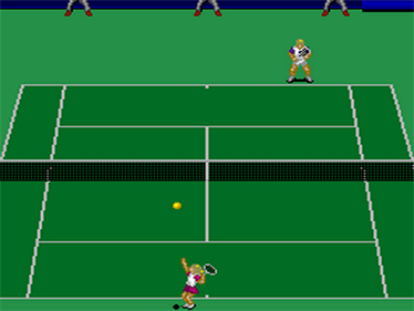 Power Tennis - Screenshot - Gameplay Image