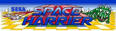 Space Harrier - Arcade - Marquee Image