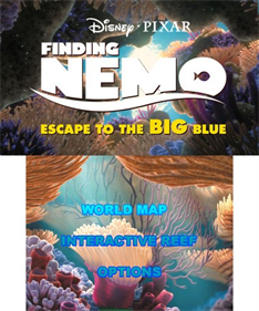 Finding Nemo: Escape to the Big Blue: Special Edition - Screenshot - Game Title Image