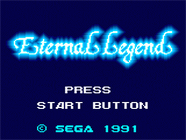 Eternal Legend - Screenshot - Game Title Image