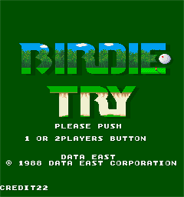 Birdie Try - Screenshot - Game Title Image