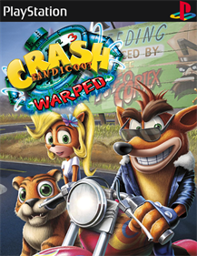 Crash Bandicoot: Warped - Fanart - Box - Front Image