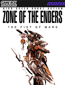 Zone of the Enders: The Fist of Mars - Fanart - Box - Front Image