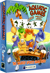The Aquatic Games: Starring James Pond and the Aquabats - Box - 3D Image
