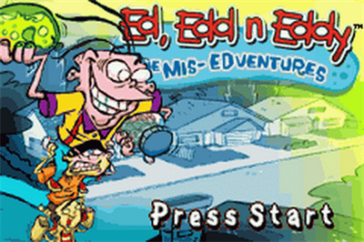 Ed, Edd n Eddy: The Mis-Edventures - Screenshot - Game Title Image