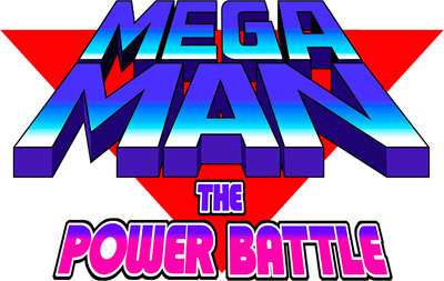 Mega Man: The Power Battle - Clear Logo Image