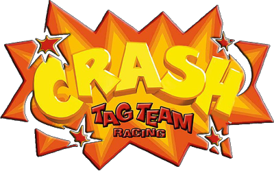 Crash Tag Team Racing - Clear Logo Image