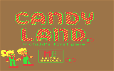 Candy Land: A Child's First Game - Screenshot - Game Title Image