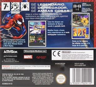 Ultimate Spider-Man - Box - Back Image