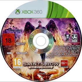 Saints Row: Gat Out of Hell - Disc Image
