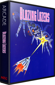 Blazing Lazers - Box - 3D Image