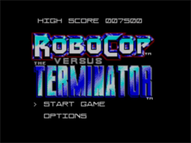 RoboCop Versus the Terminator - Screenshot - Game Title Image