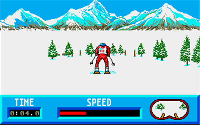 Winter Olympiad 88 - Screenshot - Gameplay Image