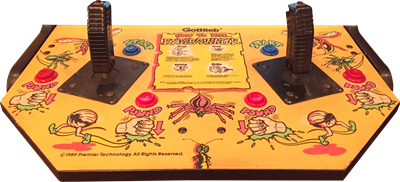 Exterminator - Arcade - Control Panel Image