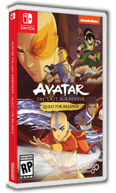 Avatar: The Last Airbender: Quest For Balance - Box - 3D Image