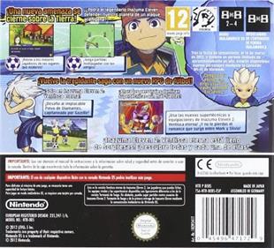 Inazuma Eleven 2: Blizzard - Box - Back Image