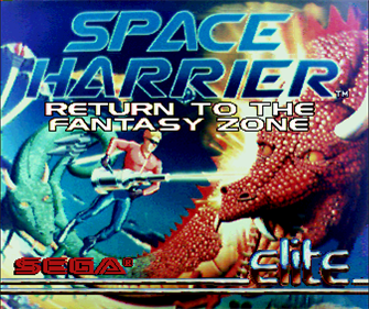 Space Harrier: Return to the Fantasy Zone - Screenshot - Game Title Image