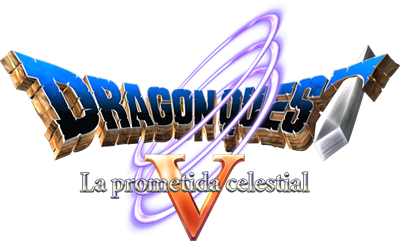 Dragon Quest V: Hand of the Heavenly Bride - Clear Logo Image