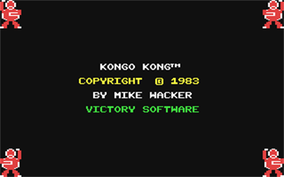 Kongo Kong - Screenshot - Game Title Image