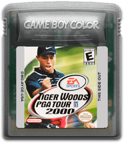 Tiger Woods PGA Tour 2000 - Fanart - Cart - Front Image