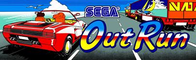 Out Run - Arcade - Marquee Image