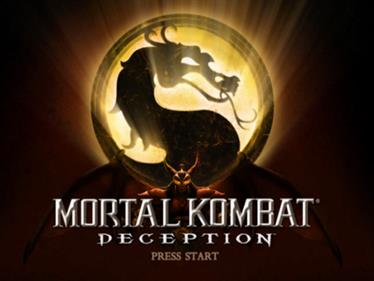 Mortal Kombat: Deception - Screenshot - Game Title Image