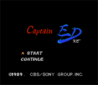 Captain Ed - Screenshot - Game Title Image