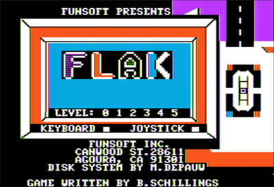 Flak - Screenshot - Game Title Image