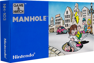 Manhole (New Wide Screen) - Box - 3D Image