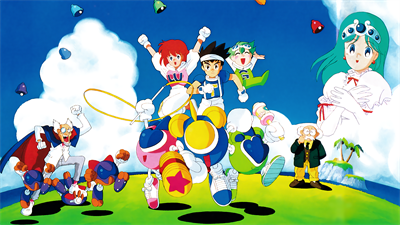 Pop'n TwinBee: Rainbow Bell Adventures - Fanart - Background Image