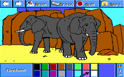 Electric Crayon 3.1: At the Zoo - Screenshot - Gameplay Image