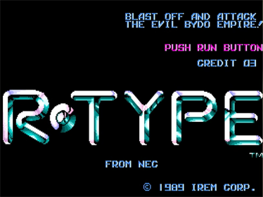 R-Type - Screenshot - Game Title Image
