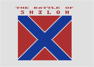 The Battle of Shiloh - Screenshot - Game Title
