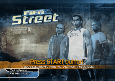 FIFA Street - Screenshot - Game Title Image