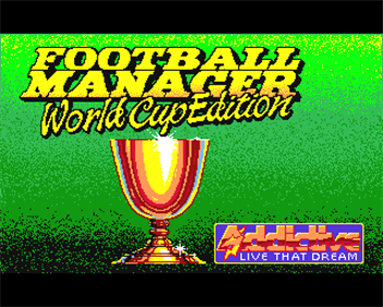 Football Manager: World Cup Edition 1990 - Screenshot - Game Title Image