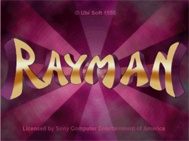 Rayman - Screenshot - Game Title Image
